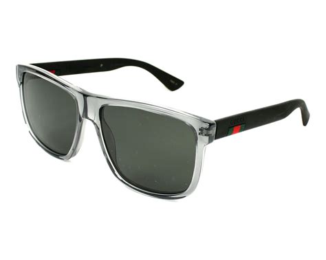 gucci 0010 004|Gucci GG0010S 004 58 Gray/Black Sunglasses .